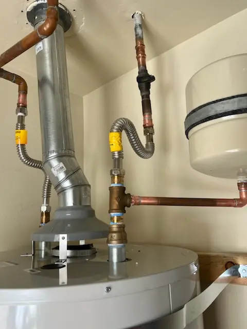Water heater installation and plumbing repair in Sunridge